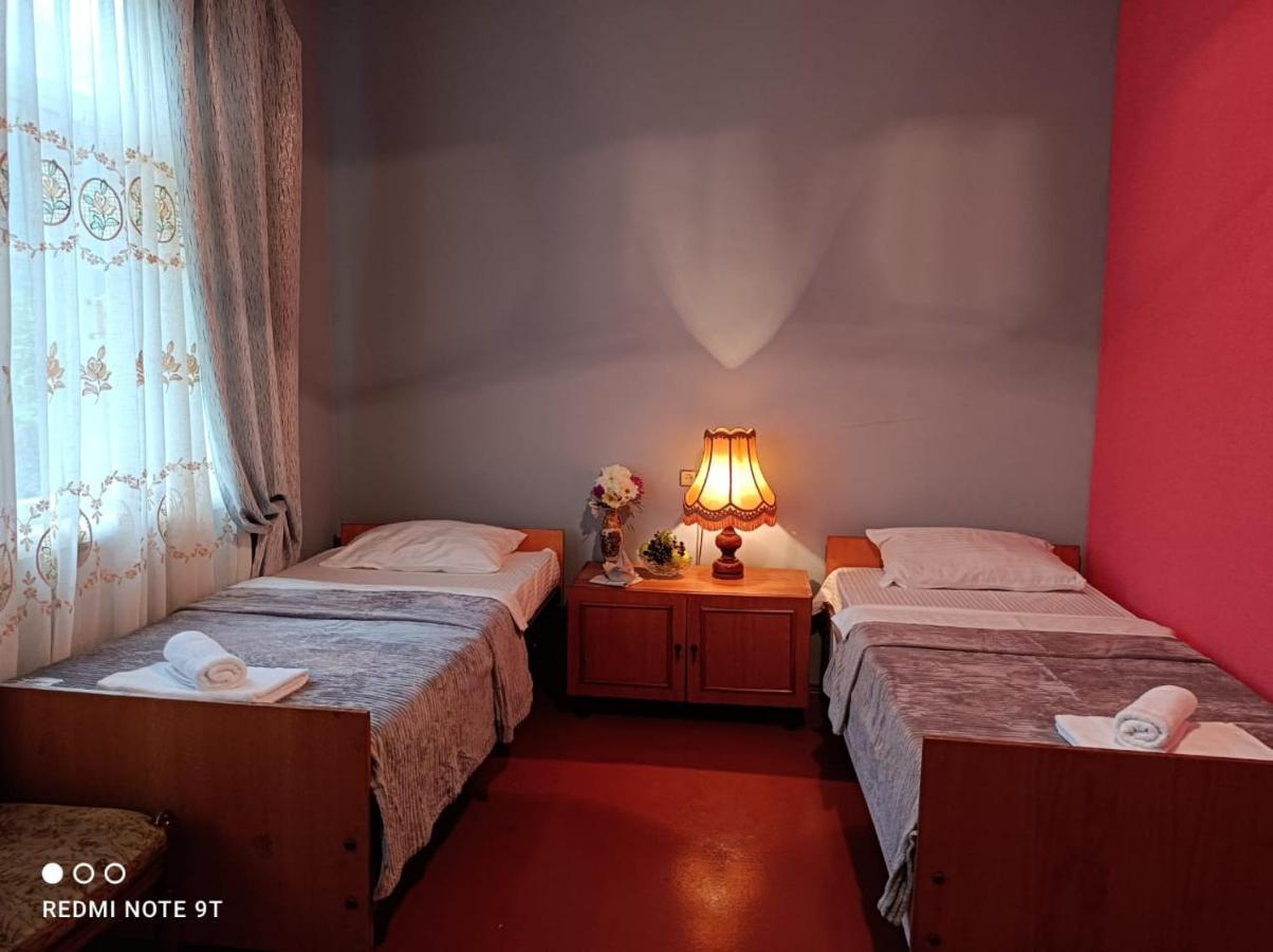 Megobroba Inn Dzentsmani Exterior foto